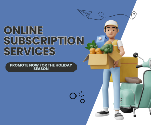 Promote these Online Subscription Services for the Holiday Season